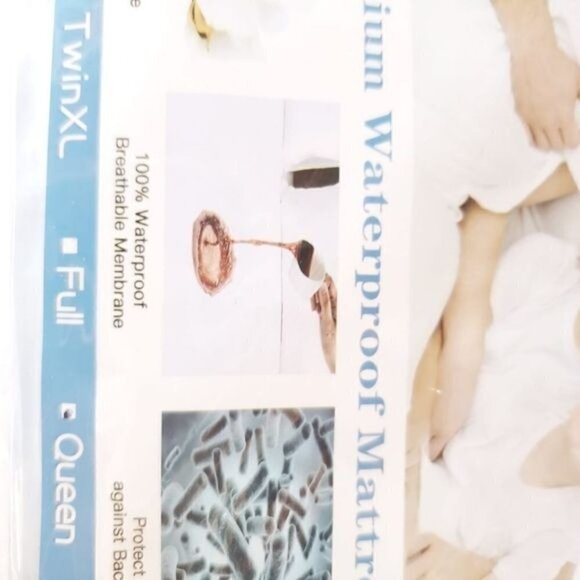 SixDove Premium Queen Waterproof & Breathable Cotton Terry Surface‎ Mattress Pad - Picture 5 of 5